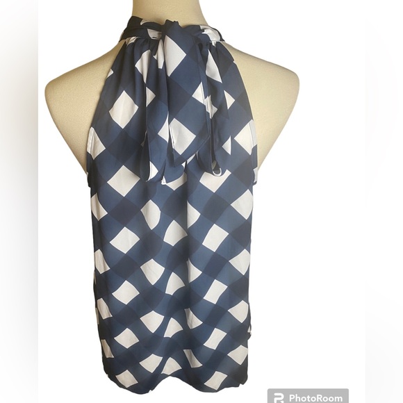 J Crew Criss Cross Tie Neck Tank Top - Picture 2 of 4
